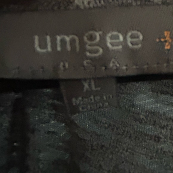 Umgee Black Lace Long Sleeve Top XL - casual with a touch of class- new or like - Picture 4 of 7